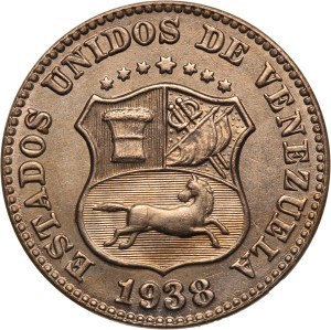 Venezuela 5 Centimos 1938