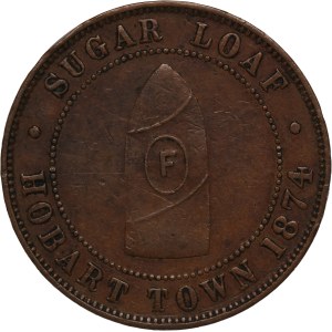 Australia 1 Token 1874