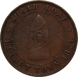 Australia 1 Token 1874