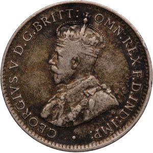 Australia 3 Pence 1914 Silver