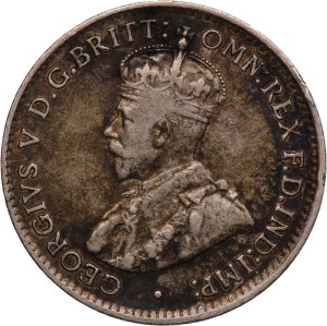 Australia 3 Pence 1914 Silver