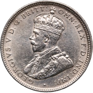 Australia 1 Shilling 1918 M Silver