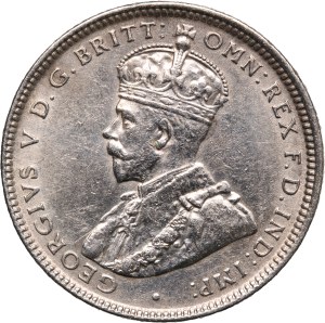 Australia 1 Shilling 1918 M Silver
