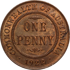 Australia 1 Penny 1922
