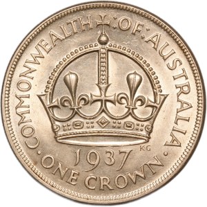 Australia 1 Crown 1937 Silver