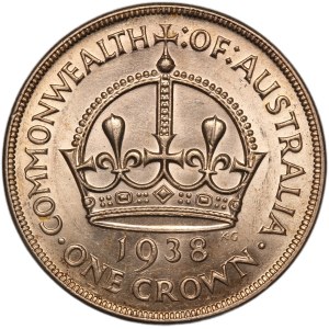 Australia 1 Crown 1938 Silver