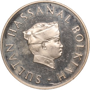 Brunei 10 Dollars 1977 Silver
