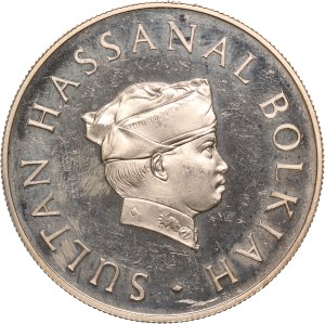 Brunei 10 Dollars 1977 Silver