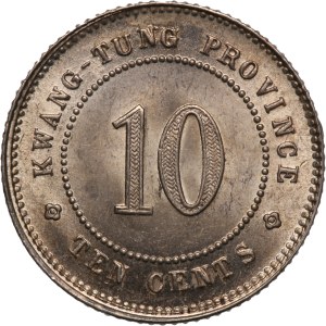 China 10 Cents 1913 Silver