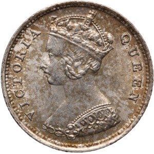 Hong Kong 10 Cents 1901 Silver