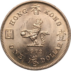 Hong Kong 1 Dollar 1972