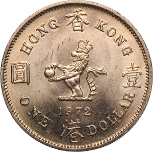 Hong Kong 1 Dollar 1972