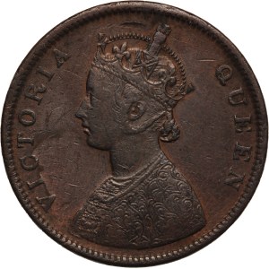 India 1/2 Anna 1862