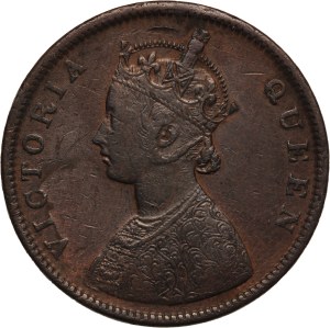 India 1/2 Anna 1862