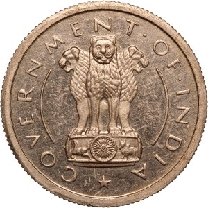 India 1/2 Rupee 1950