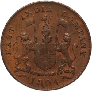 India, British 1/2 Pice 1804 (AH1219)