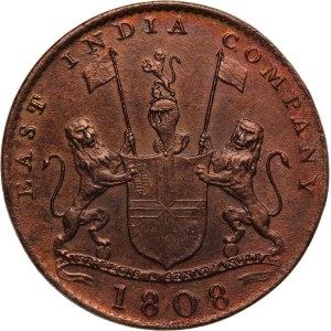 India, British 10 Cash 1808