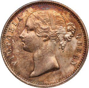 India, British 1/2 Rupee 1840 Silver