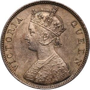 India, British 1 Rupee 1862 B Rare Silver
