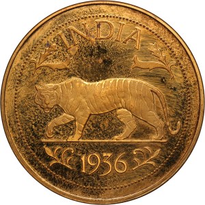 India, British 1 Crown 1936