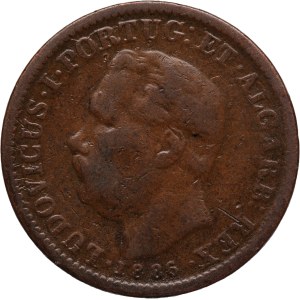 India, Portuguese 1/4 Tanga 1886