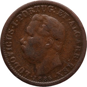 India, Portuguese 1/4 Tanga 1886