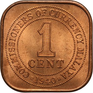 Malaya 1 Cent 1940
