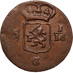 Netherlands East Indies 1/2 Duit 1808