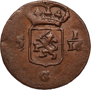 Netherlands East Indies 1/2 Duit 1808