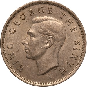 New Zealand 1/2 Crown 1948