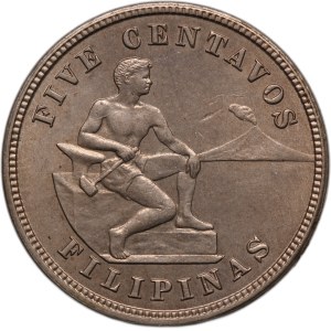 Philippines 5 Centavos 1917 S
