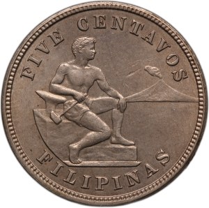 Philippines 5 Centavos 1917 S