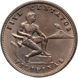 Philippines 5 Centavos 1935 M