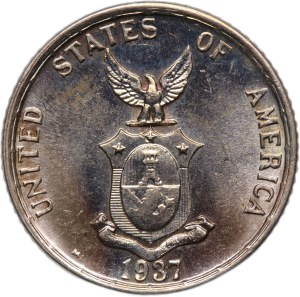 Philippines 20 Centavos 1937 M Silver