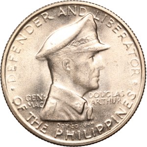 Philippines 1 Peso 1947 S Silver