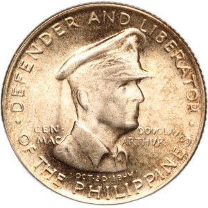 Philippines 50 Centavos 1947 S Silver
