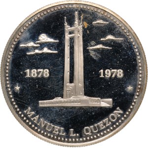 Philippines 25 Peso 1978 FM Rare Silver