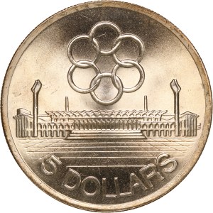 Singapore 5 Dollars 1973 Silver