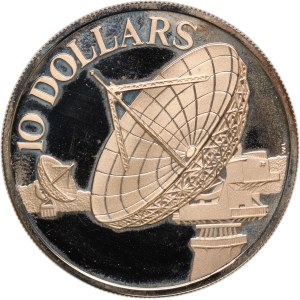 Singapore 10 Dollars 1978 Silver