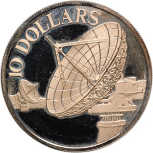 Singapore 10 Dollars 1978 Silver