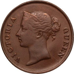 Straits Settlements 1 Cent 1862