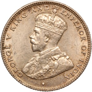 Straits Settlements 20 Cents 1917 B Silver
