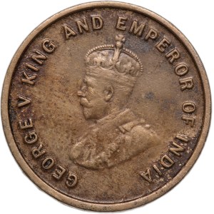 Straits Settlements 5 Cents 1920