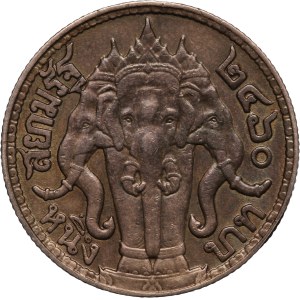 Thailand 1 Baht 1917 (2460) Silver