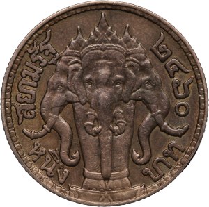 Thailand 1 Baht 1917 (2460) Silver