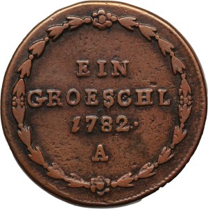 Austria 1 Groschl 1782 A