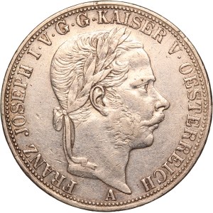 Austria 1 Vereinsthaler 1867 A Silver