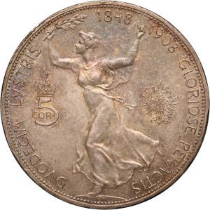 Austria 5 Corona 1908 Silver