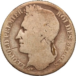 Belgium 1 Franc 1844 Silver