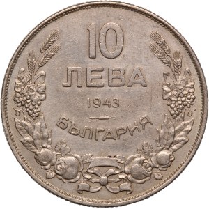 Bulgaria 10 Leva 1943